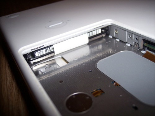 how to install new hard drive macbook with time machine