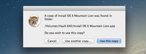 mountain lion install disk creator
